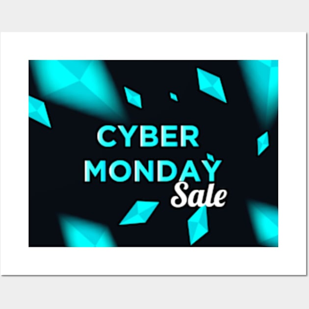 Cyber Monday Wall Art by Hashop